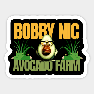 BOBBY NIC AVOCADO FARM Sticker